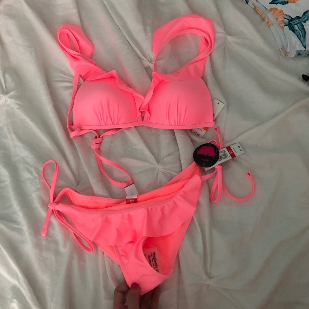 pink bikini